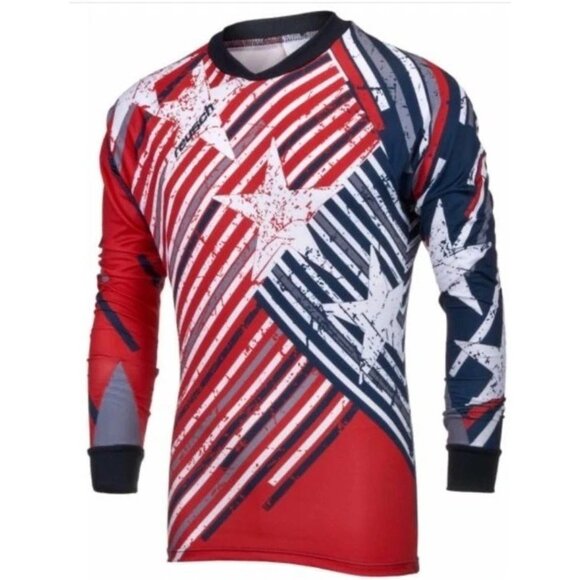 Reusch Patriot II Pro-Fit Soccer Goalkeeper Jersey Sz. Adult Medium NEW 3811302 - Picture 1 of 4